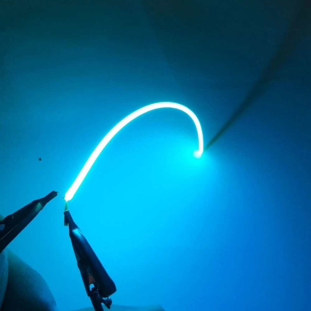 Free Cut Flexibles LED-Filament für LED-Birne DC 3V 25-300mm Lampenzubehör COB LED-Diode DIY-Teile Weiß Rot Eisblau 2700K