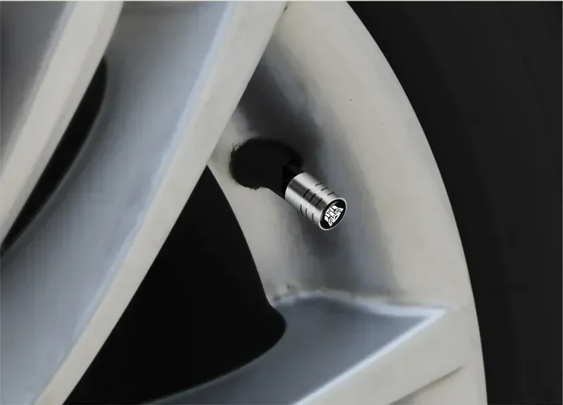 4 قطعة سيارة قضيب صمام إطار قبعات المحولات شعار إطارات عجلات السيارة صمامات الإطارات الجذعية قبعات الهواء غطاء محكم دراجة نارية Accessoire