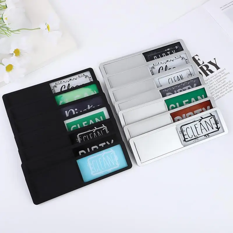 1PCS Dishwasher Magnet Clean Dirty Sign For Dishwasher Or Refrigerator Magnetic Clean Dirty Dishwasher Magnet Indicator Marker