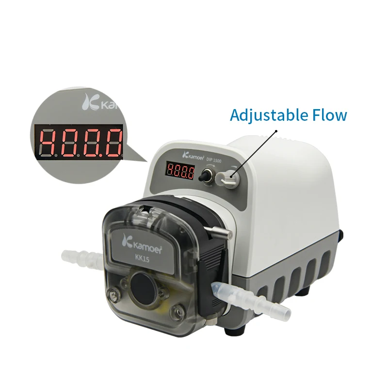 Kamoer DIP1500 1500ml/min foot switch RS485 communication control intelligent peristaltic pump