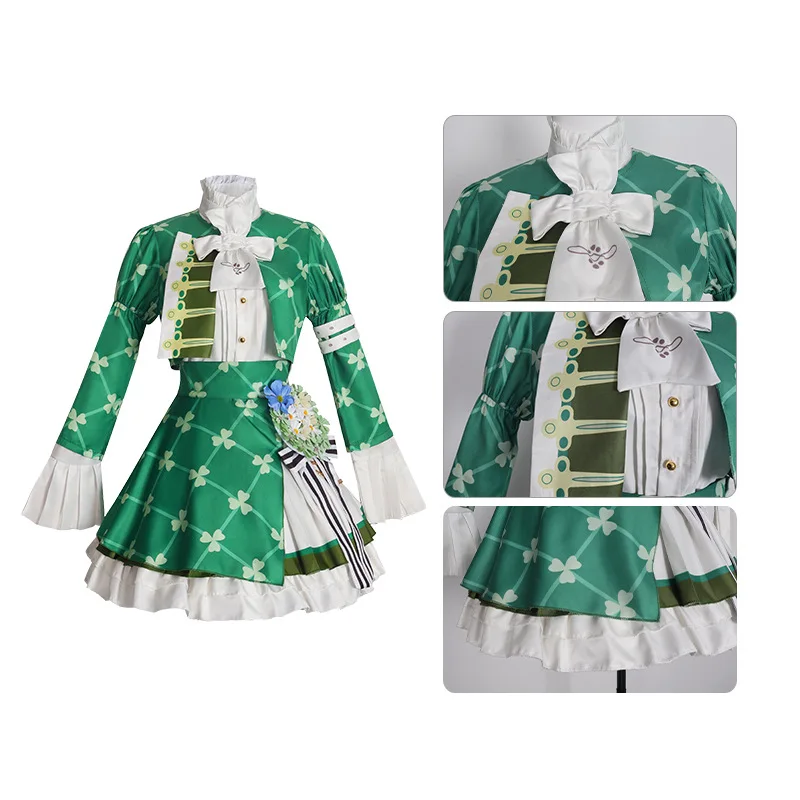 أزياء تنكرية للذكرى الثالثة من Project Sekai لـ Momoi Airi Kiriyama Maya Hanasato Minori Hinomori Shiho أزياء الهالوين