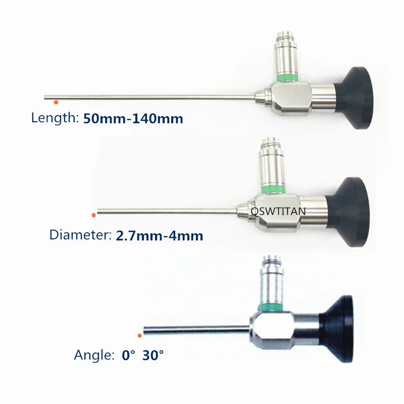 HD Rigid Endoscope Otoscopy Ear Endoscopy Camera Diameter 2.7mm 3mm 4mm / 0 30 degree Otoscope