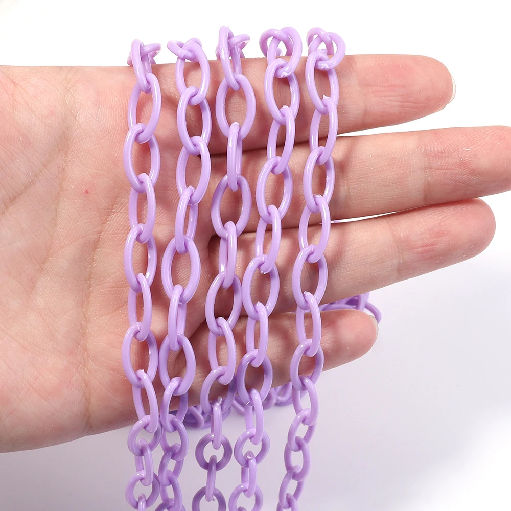 5pcs Colorful Plastic Link Chain