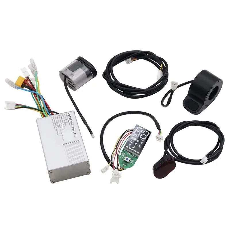 Contrôleur de trottinette électrique 36V 18A 350W + Kit d'affichage Bluetooth pour trottinette électrique Kickscooter MAX G30