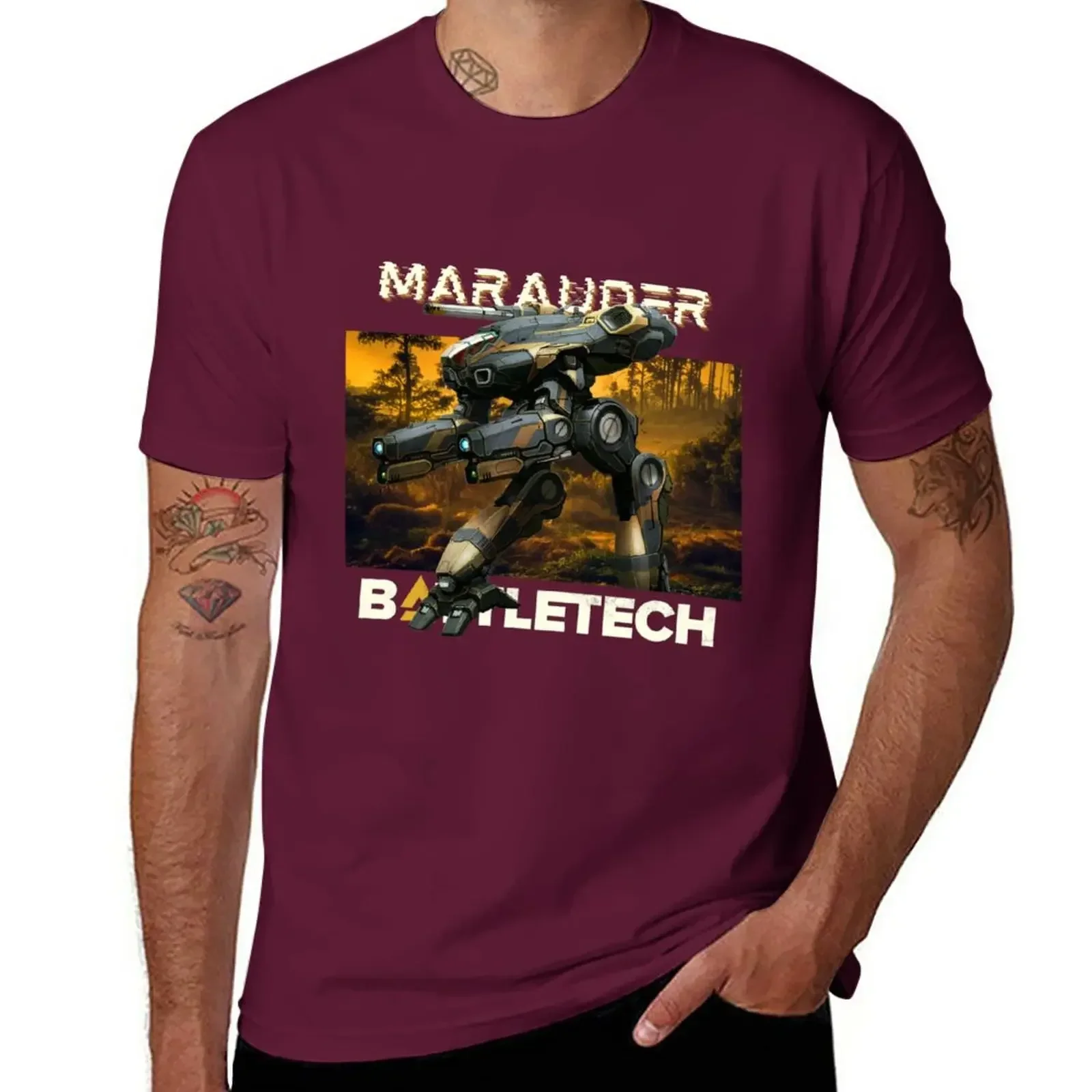 kawaii clothes Tee shirt designer t shirt men New Mechwarrior Battletech. MWO. All Systems Nominal. Popout 3D Design V6 T-Shirt