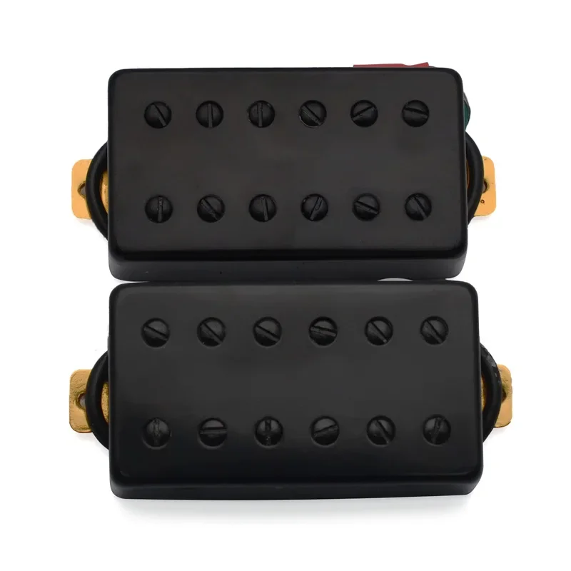 خرطوشة جيتار كهربائي Lp بإطار مزدوج، بدون إطار فضي، خرطوشة جيتار كهربائي بستة أوتار، 52 مم، طول 50 مم