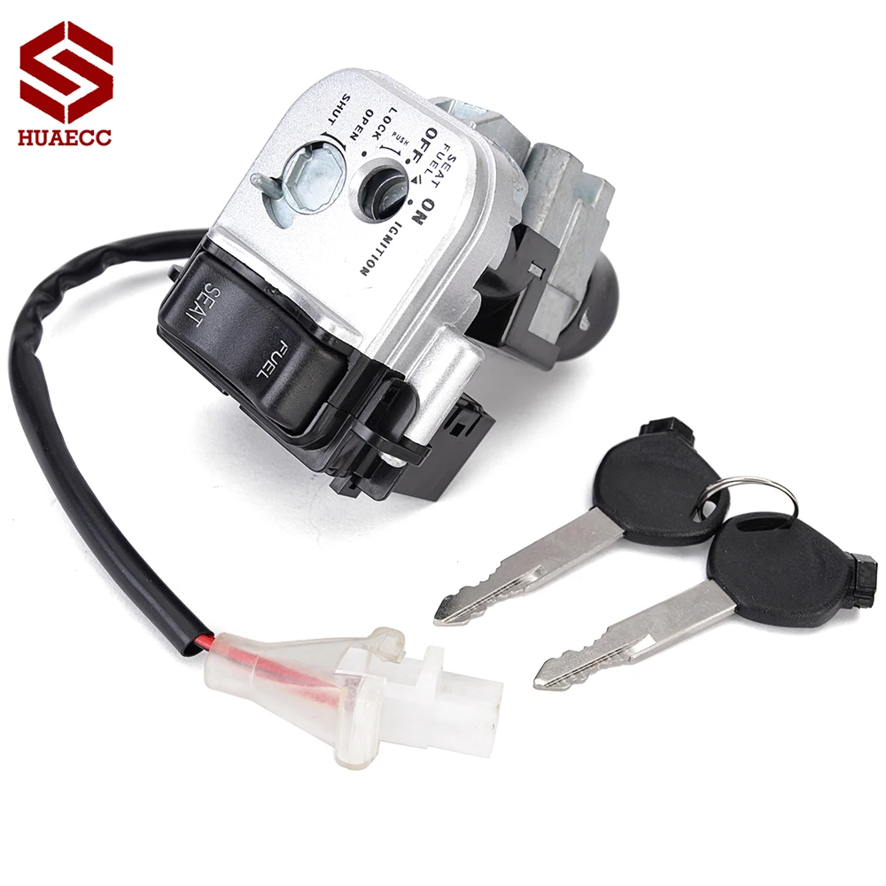 

PCX 125 150 крышка топливного газа, переключатель зажигания, замок сиденья с комплектом ключей для Honda 35010-KWN-710 PCX125 2012-2013 PCX150 2013