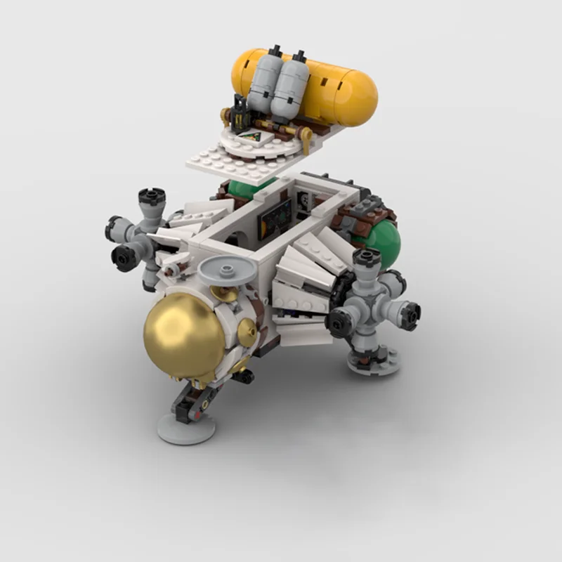 543 قطعة MOC الخارجي البرية S هاتشلينغ السفينة الفضاء لعبة مجسمة اللبنات هدية الكريسماس العمارة تجميع DIY بها بنفسك الطوب الاطفال #2