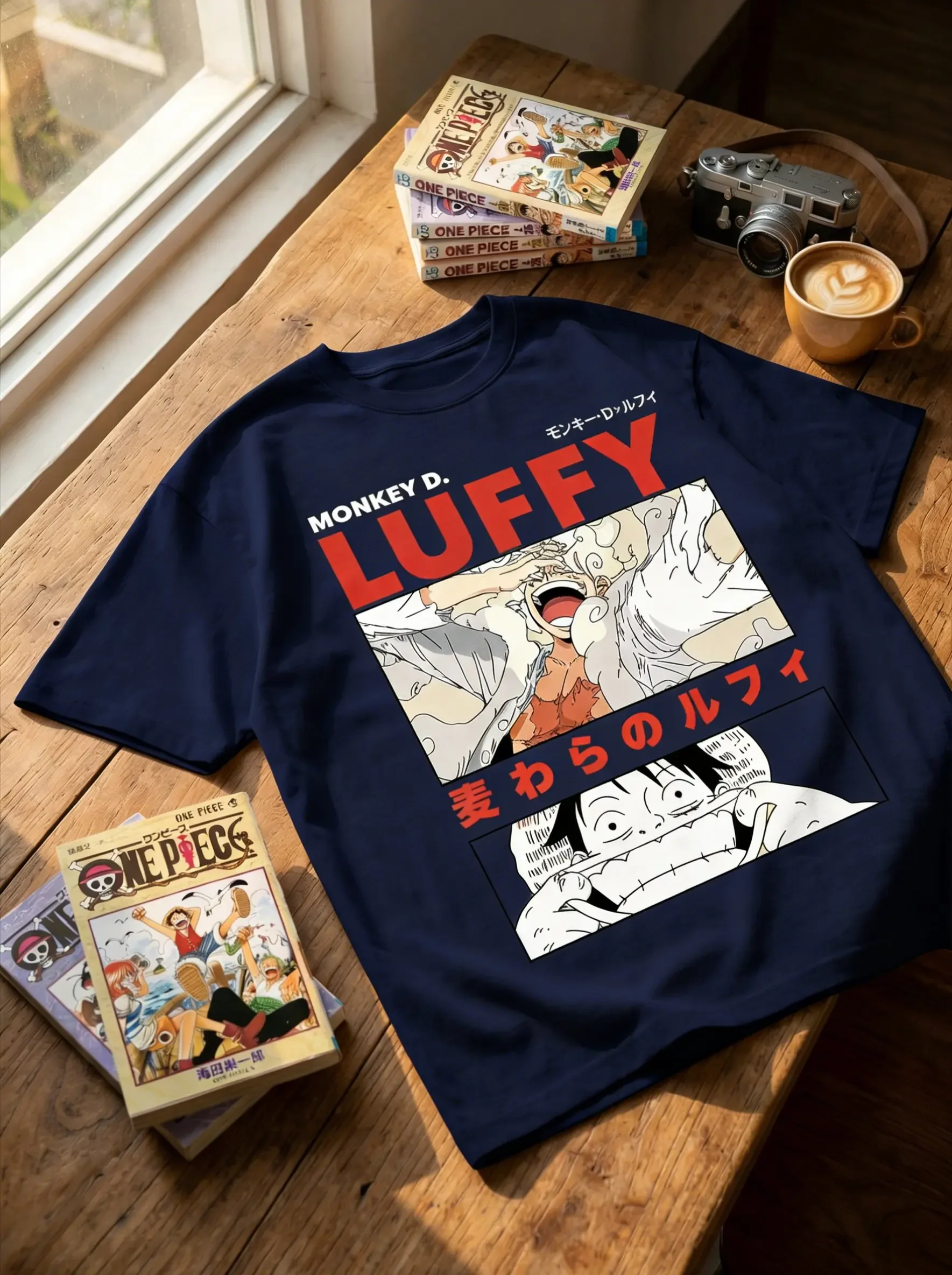 2026 One Piece Luffy Anime Graphic T Shirt Men Women Short Sleeve Tee Streetwear Summer Y2k Casual Tops Parent-child Clothing