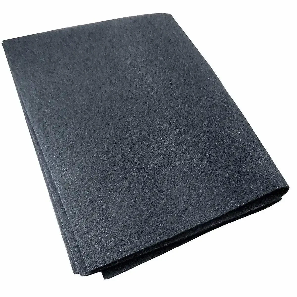 1PC 57X47cm Nero Cappa Estrattore Filtro a Carbone Attivo in Cotone Per Fumo Ventilatore di Scarico Cucina di Casa Cappa