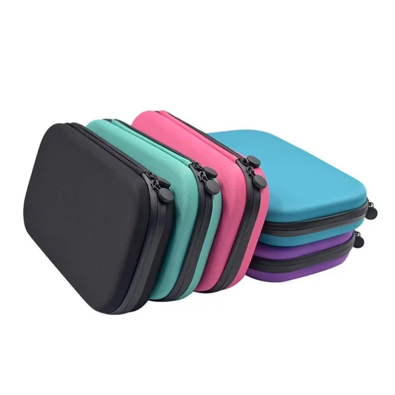 Estojo de transporte portátil à prova d'água, eva rígido, caixa de armazenamento, bolsos de malha para estetoscópio, organizador médico, bolsa protetora