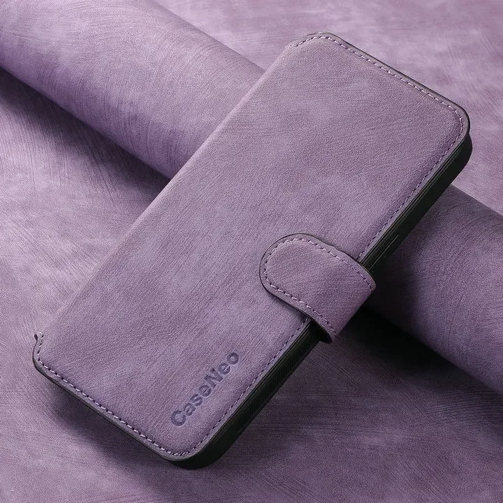 Für Xiaomi 17T Pro 5G Luxus-Hülle Diebstahlsicheres Leder-Portemonnaie Coque Xiaomi 15T Hülle Magnetisch Abnehmbare 2-in-1 Flip-Cover 17 T 15