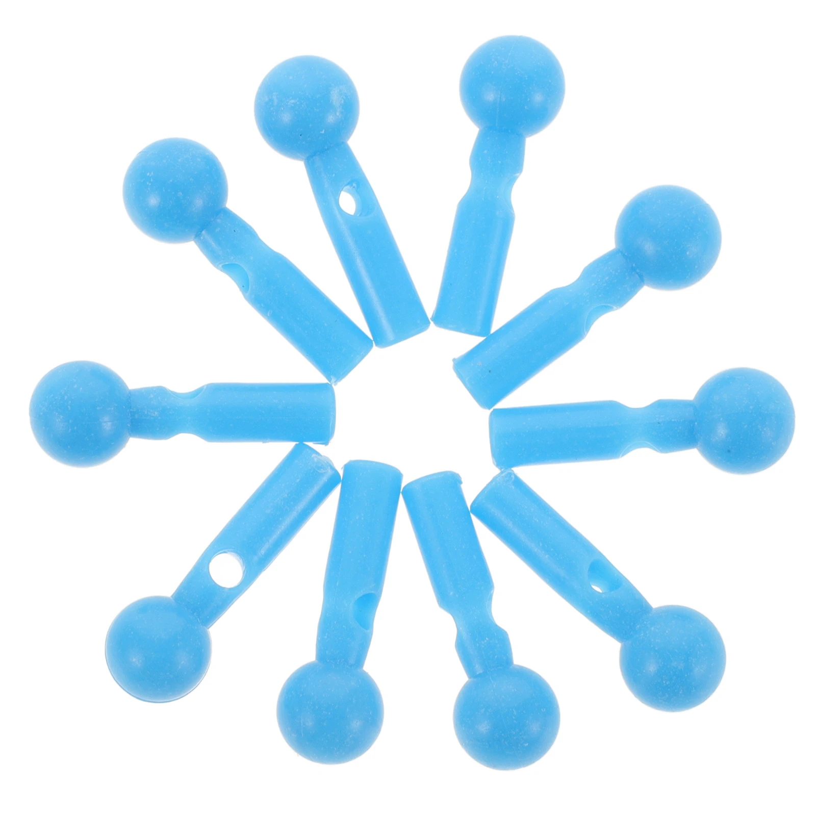 

10Pcs Folding Umbrella Tail Beads Plastic Replacement Repair Parts Umbrella Bone Caps Repair Kit Accessories for Rain and Sun