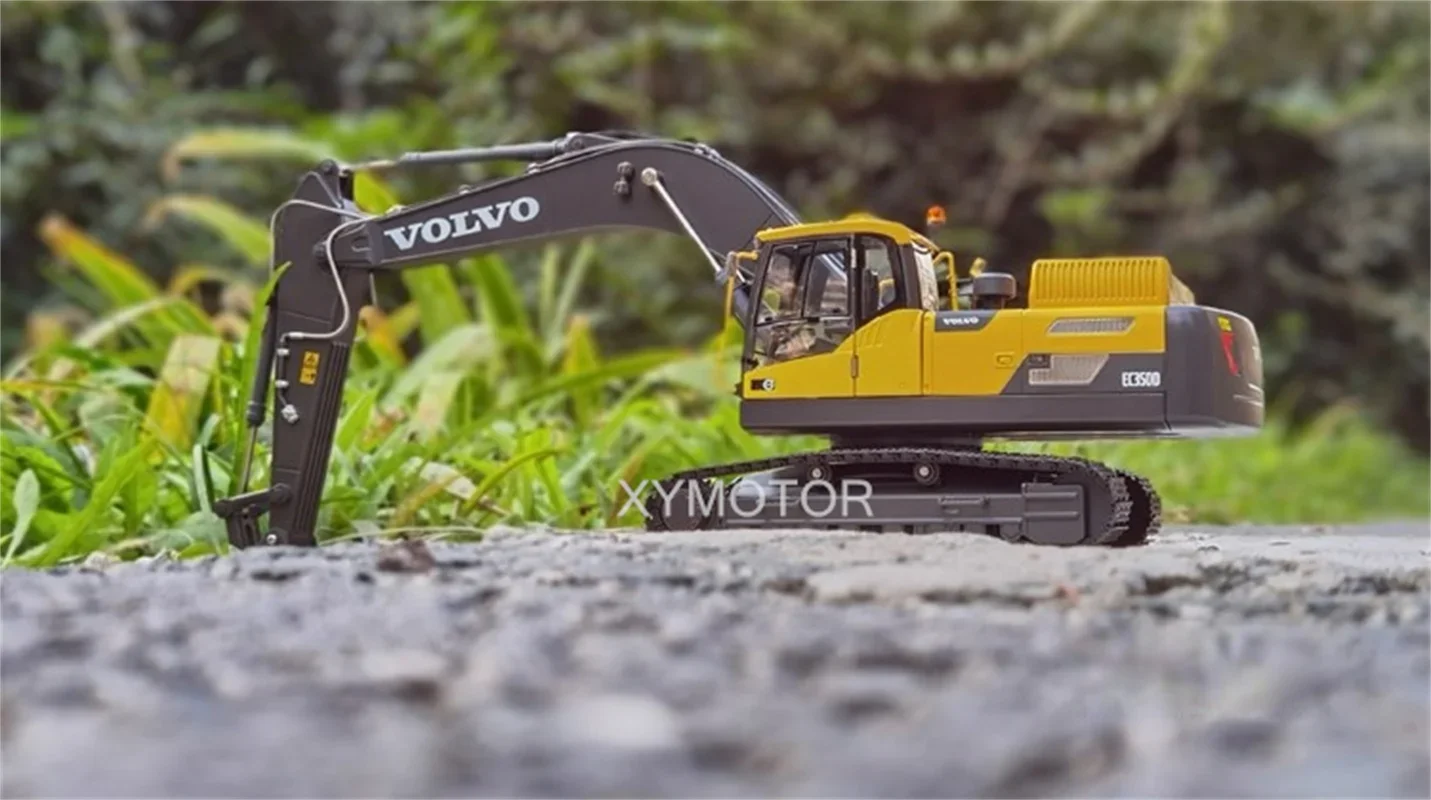 1/32 For Volvo Excavator ECS3500 Engineering Truck Diecast Model Toys Car Gifts Toys Hobby Display Collection Ornaments