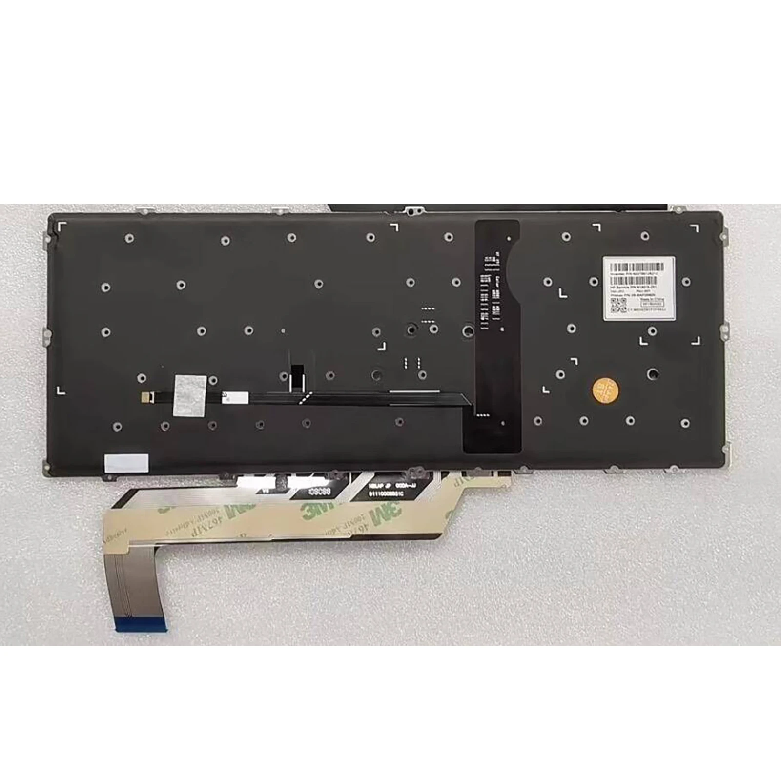 تخطيط JP للوحة مفاتيح الكمبيوتر المحمول HP EliteBook X360 HSN-Q10C/HSN-I04C 1030 G2/1030 G3/1030 G4 بإضاءة خلفية
