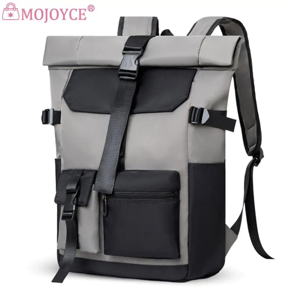 Waterproof Travel Backpack Large Capacity Men Camping Hiking Backpack Roll Up Computer Bag for Outdoor Travel Camping Use