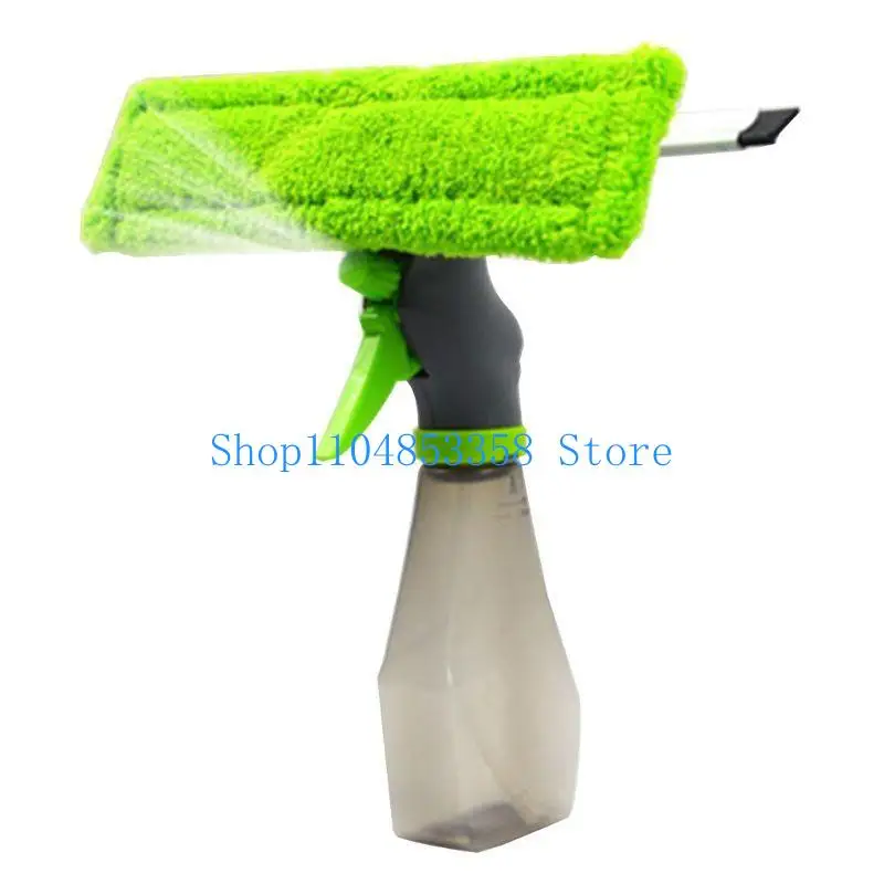652F Window Cleaner Bottle Wiper Squeegee Microfibre Cloth Pad Glass Brush Super fiber Cleaning Cloth Scraper