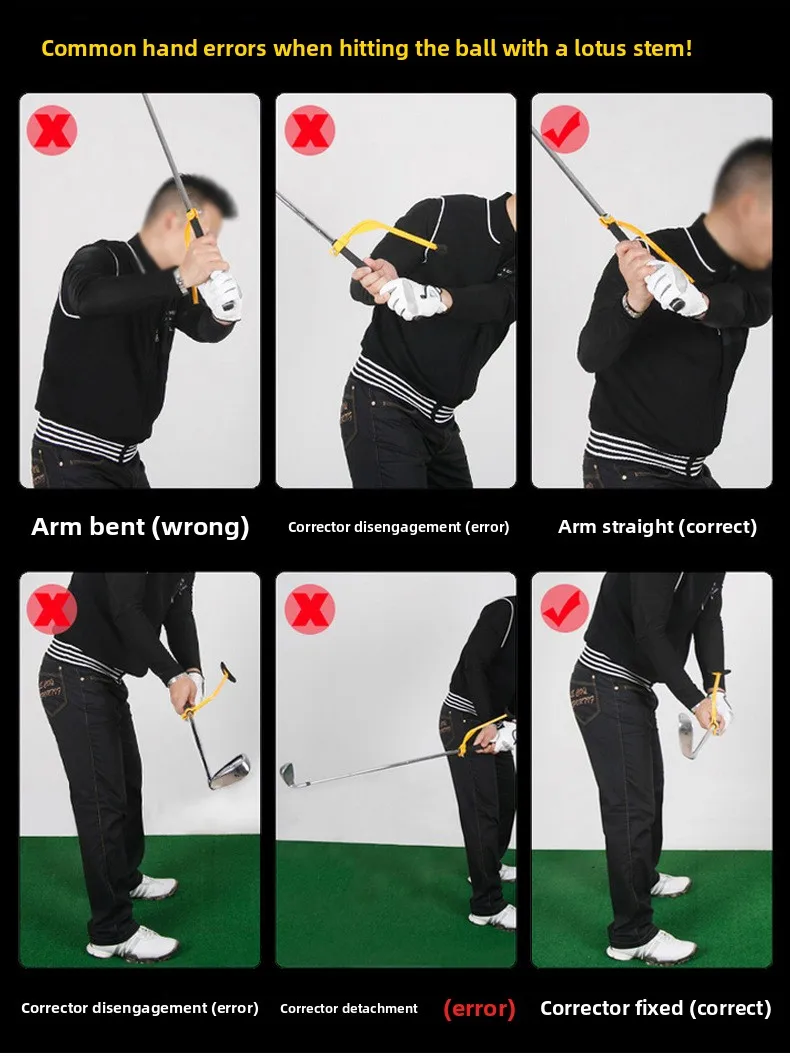 Wrist retainer, swing correction upper bar practitioner, arm correction belt for beginners