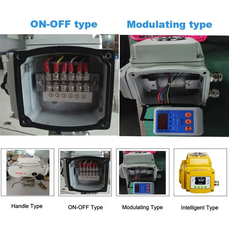 High Torque Control Regulating Electric Rotary Actuator 24VDC High Speed China manufacturer