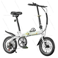 14 Inch 16 Inch Mini Folding Bike Small Wheel Bicycle for Adults Kids Portable Compact Single Speed Student Campus Bike