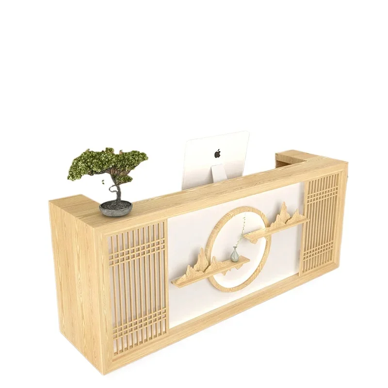 #Escritorio Restaurant Luxury Reception Desk Check Out Office Counter Reception Desk Aesthetic Empfangstheke Postmodern Furnitur