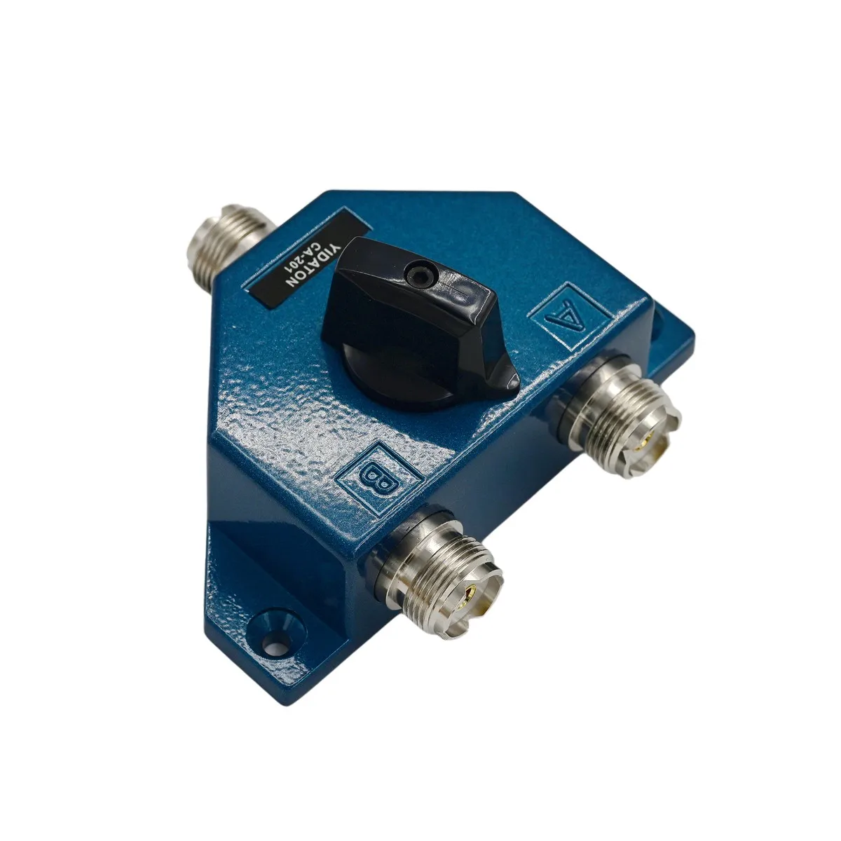 สวิตช์โคแอกเชียลเสาอากาศ CA201 แบบ 2 ตำแหน่ง หัวต่อ UHF ตัวเมีย SO239 ปลั๊ก 1.8-600 MHz HF VHF UHF ความสูญเสียต่ำ สำหรับสถานีวิทยุ อุปกรณ์เสาอากาศ