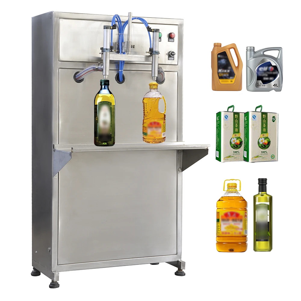 Oil Bottle Liquid Filling Machine Automatic Filler for Edible Oil