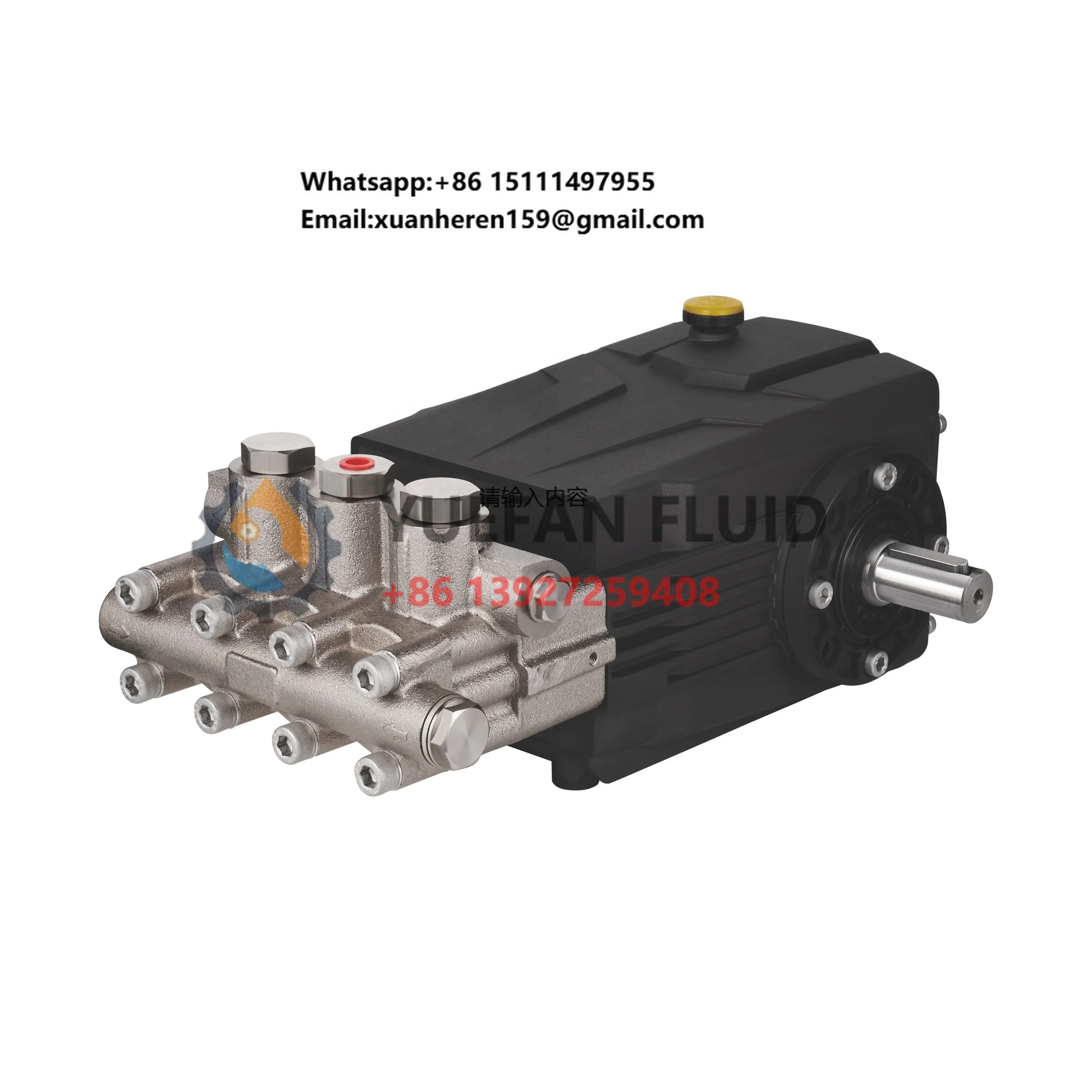 High Pressure Pump Triplex Plunger Pump Electric Powered Washer Machine Industrial Hydro Blasting