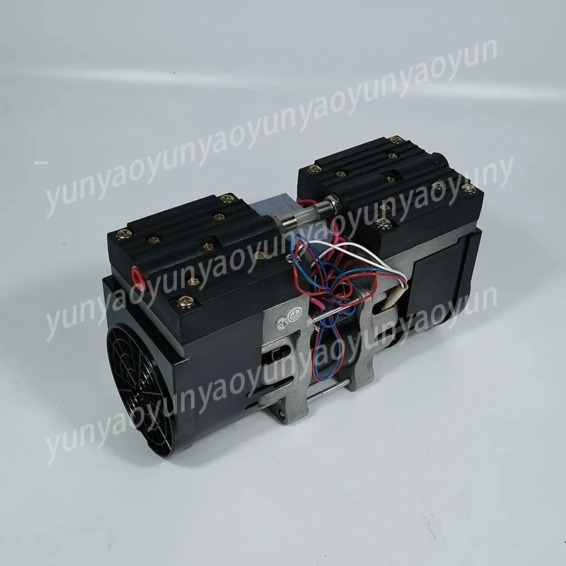 TC-100 AC110V/220V Double Head Oilless Diaphragm Vacuum Pump 100w Mute Pump with 24L/min Vacuum Flow