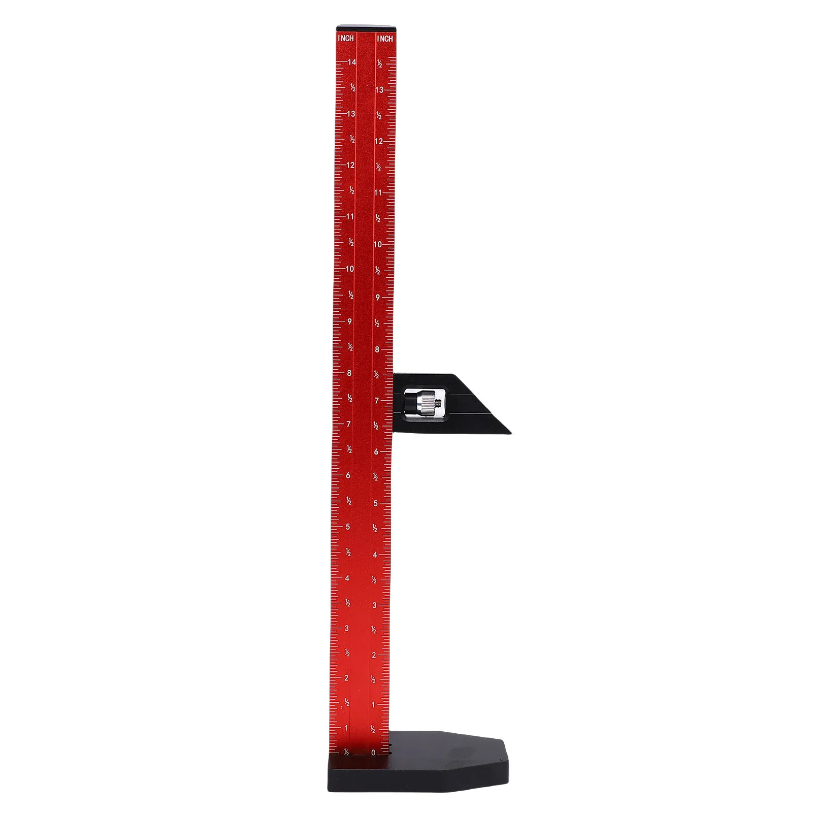 

Woodworking Height Gauge Metric And Inch Table Saw Blade Depth Measuring Ruler Milling Cutter Adjustment Marking Ruler