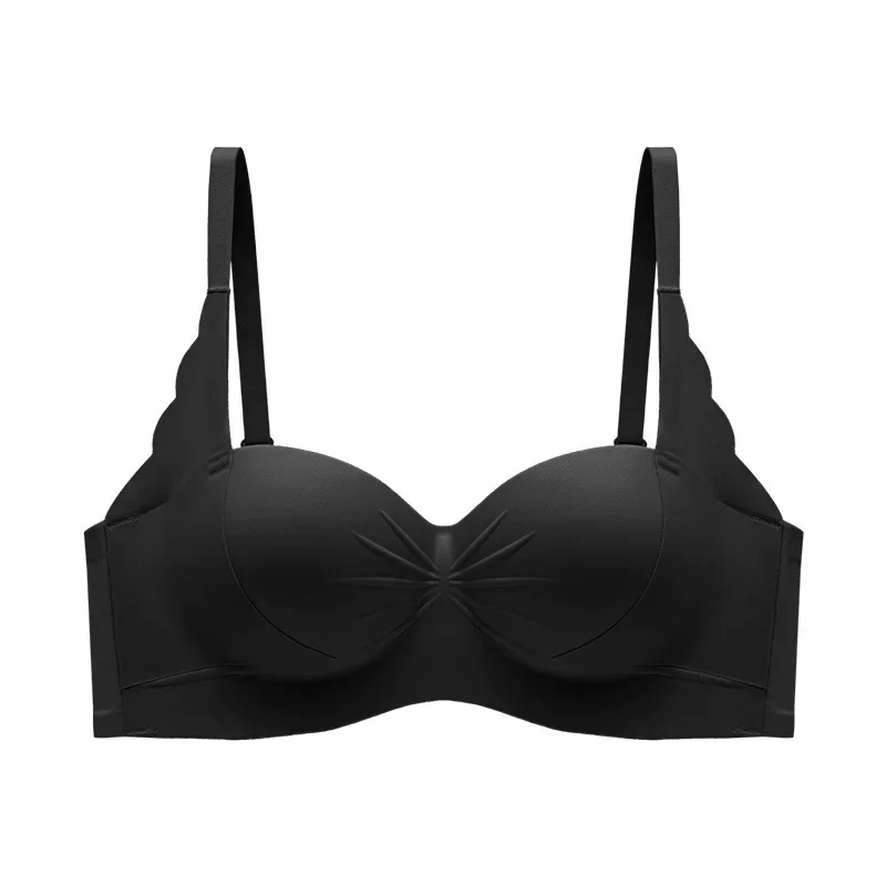 Sujetador push-up sin costuras para mujer, cómodo, sin aros, ajuste