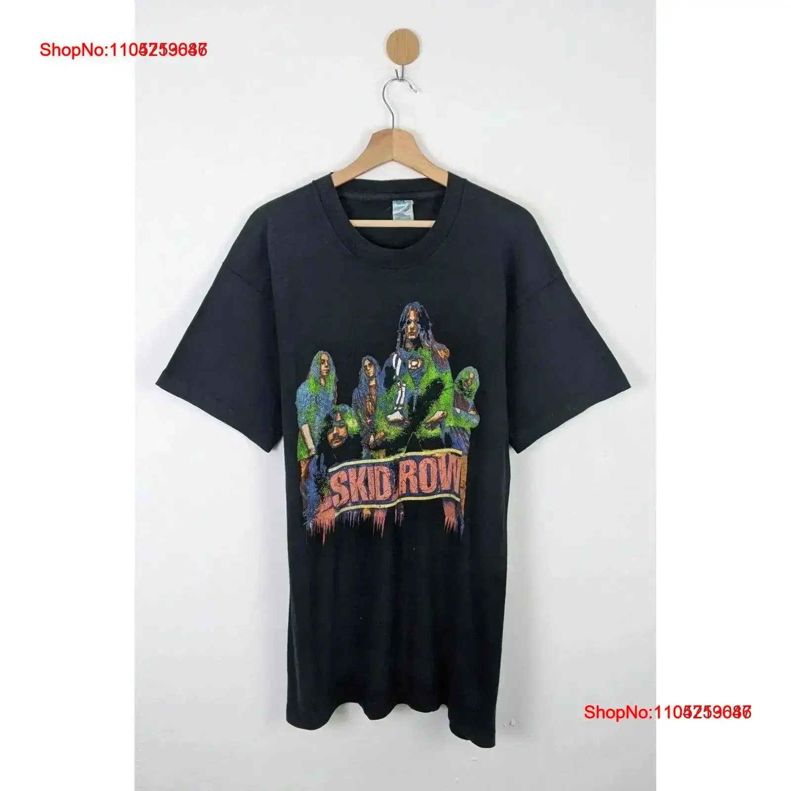 

Vintage 90s Skid Row Subhuman Beings On tour 1995 shirt Washed Casual Top For Everyday Wear Stylish graphic Slightly vintage