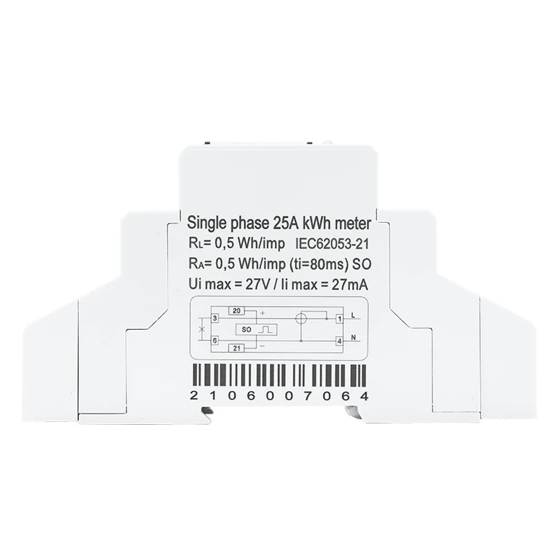 Household Electronic Din Rail Single Phase Electricity Power Consumption Wattmeter Energy Meter kWh Counter 32A 220V 50Hz DDS518