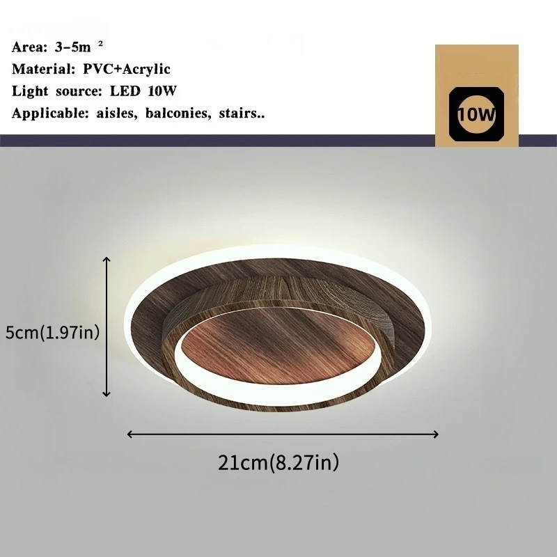 Moderne Eenvoudige Led Decor Plafondlamp Nordic Luxe Indoor Plafondlamp Woonkamer Gangpad Slaapkamer Creatieve Metalen Plafondlamp