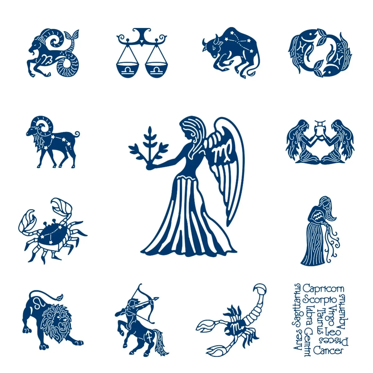 Constellation Exquisite Series Metal Cutting Die DIY Scrapbooking Card Paper Cards Handmade Album Sheets 2022 New Arrive