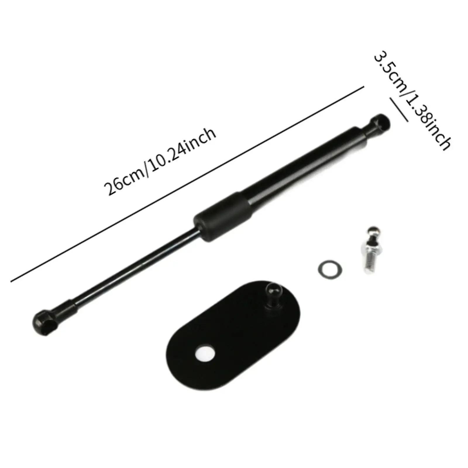 

Rear Tailgate Assist Strut Shock Damper Carbon Steel Slow Down Door Lift Kit for Toyota for tundra 2007 2019