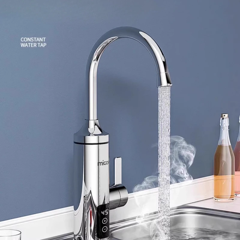 

Кран мгновенного электрического водонагревателя, 60 ° Защита от перегрева C, водоэлектрическая изоляция, защита от заземления, водонепроницаемость IPX4