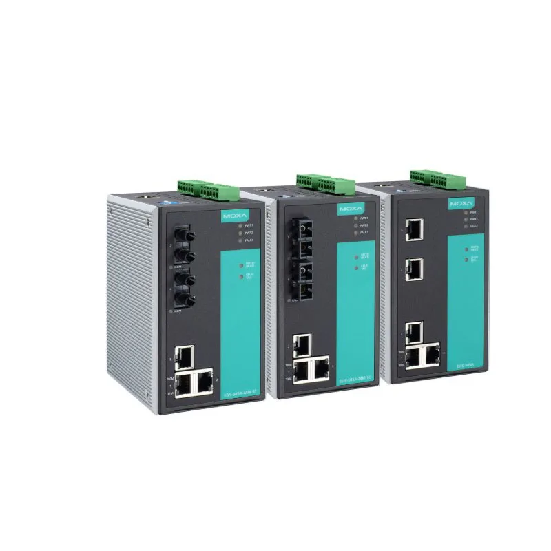 

Новый промышленный преобразователь Ethernet MOXA EDS-505A-MM-SC