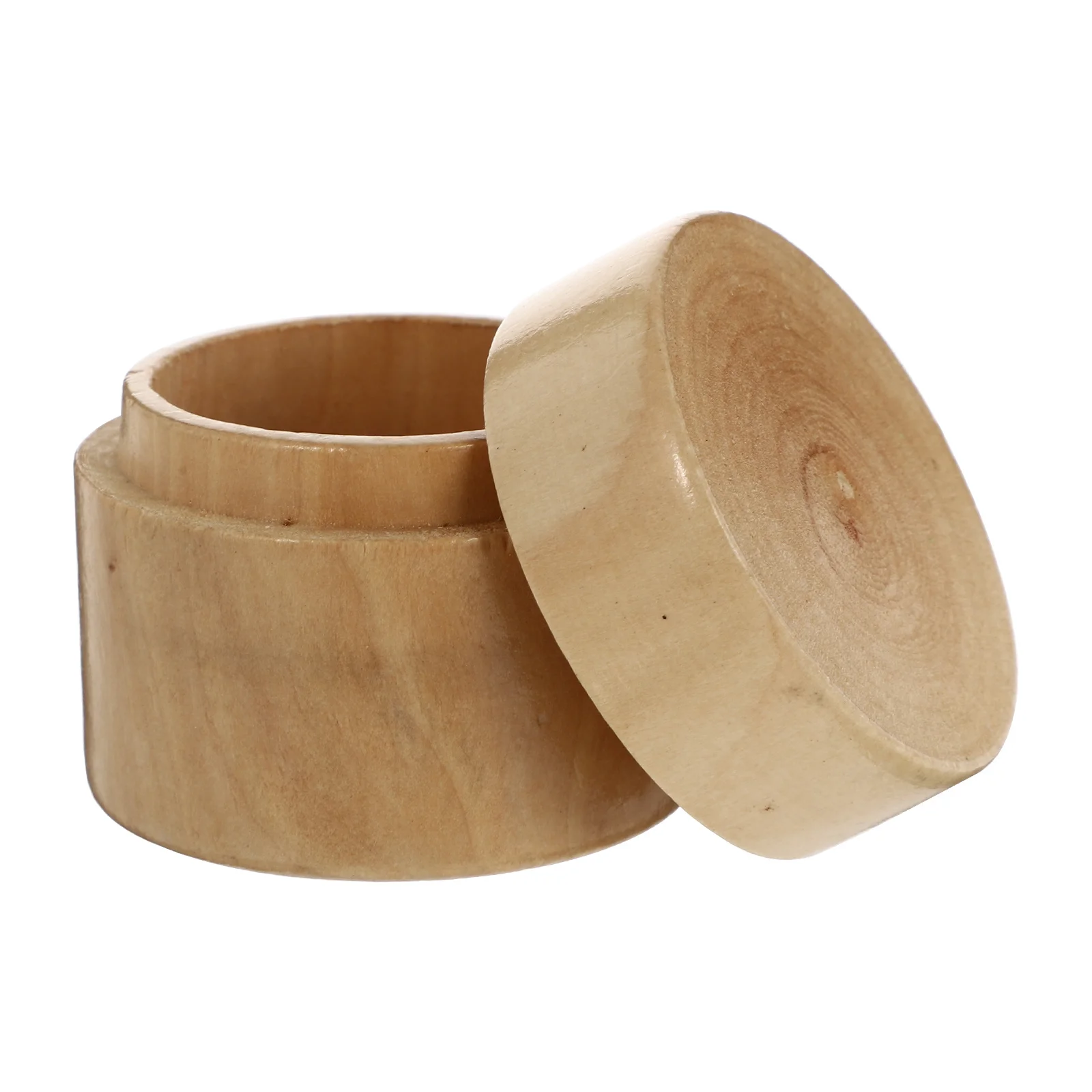 

1Pcs Decorative Wood Jewelry Box Functional Ring Storage Case for Women Daily Use Travel Portable Gift Packing Box