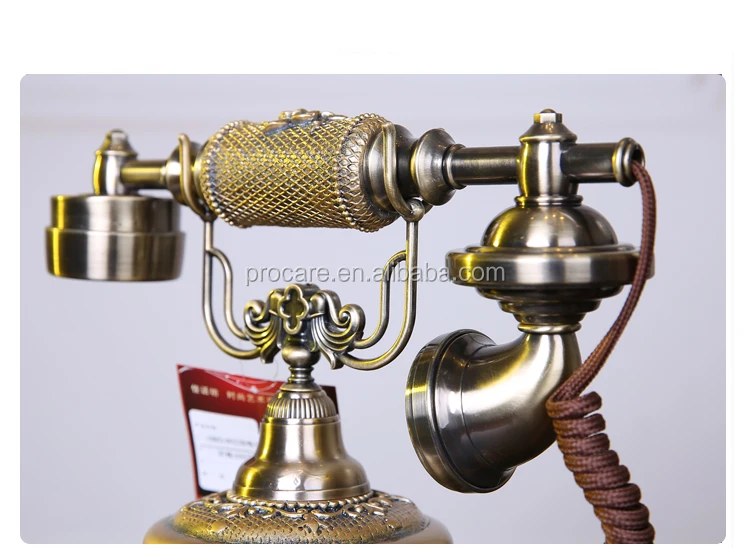 Home Decoration Living Room Household Telephone In Modern Decorative Art Crafts American Wedding Gift