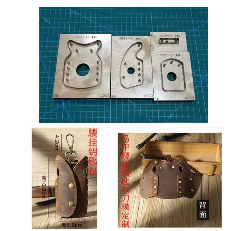 

Handmade Wooden DIY Custom Coat Waistcoat Hanging Key Bag Knife Mold Customization Leather Craft Tools