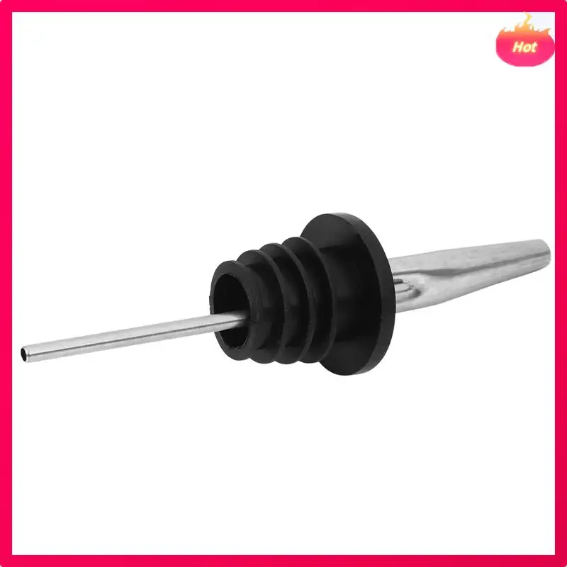 

60Pcs Stainless Steel Spirit Wine Bottle Pourer Stopper Free Flow Liquor Cocktail