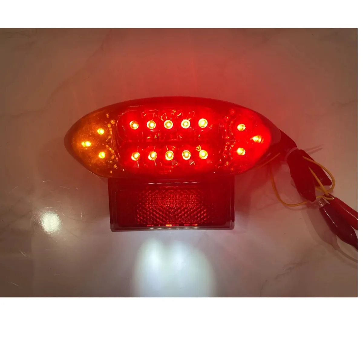 

For Suzuki GSXR1300 1999-2007 KATANA 600 750 GSX-F 600 750 2003-2006 Rear Tail Light Brake Turn Signals Integrated LED Light