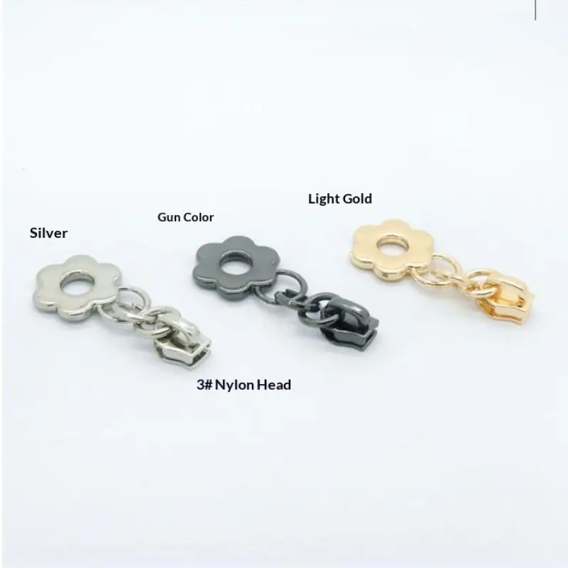 3 5 Size Nylon Zipper Slider Replacement 5pcs Set for Bags Pockets Sewing Easy Fix Zip Head Tailor Supplies view 4
