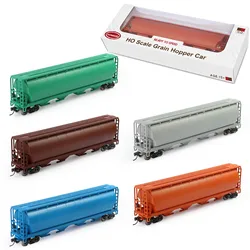 Evemodel Trains HO Scale Covered Cylindrical Grain Hopper Model Wagons Rolling Stock C8744