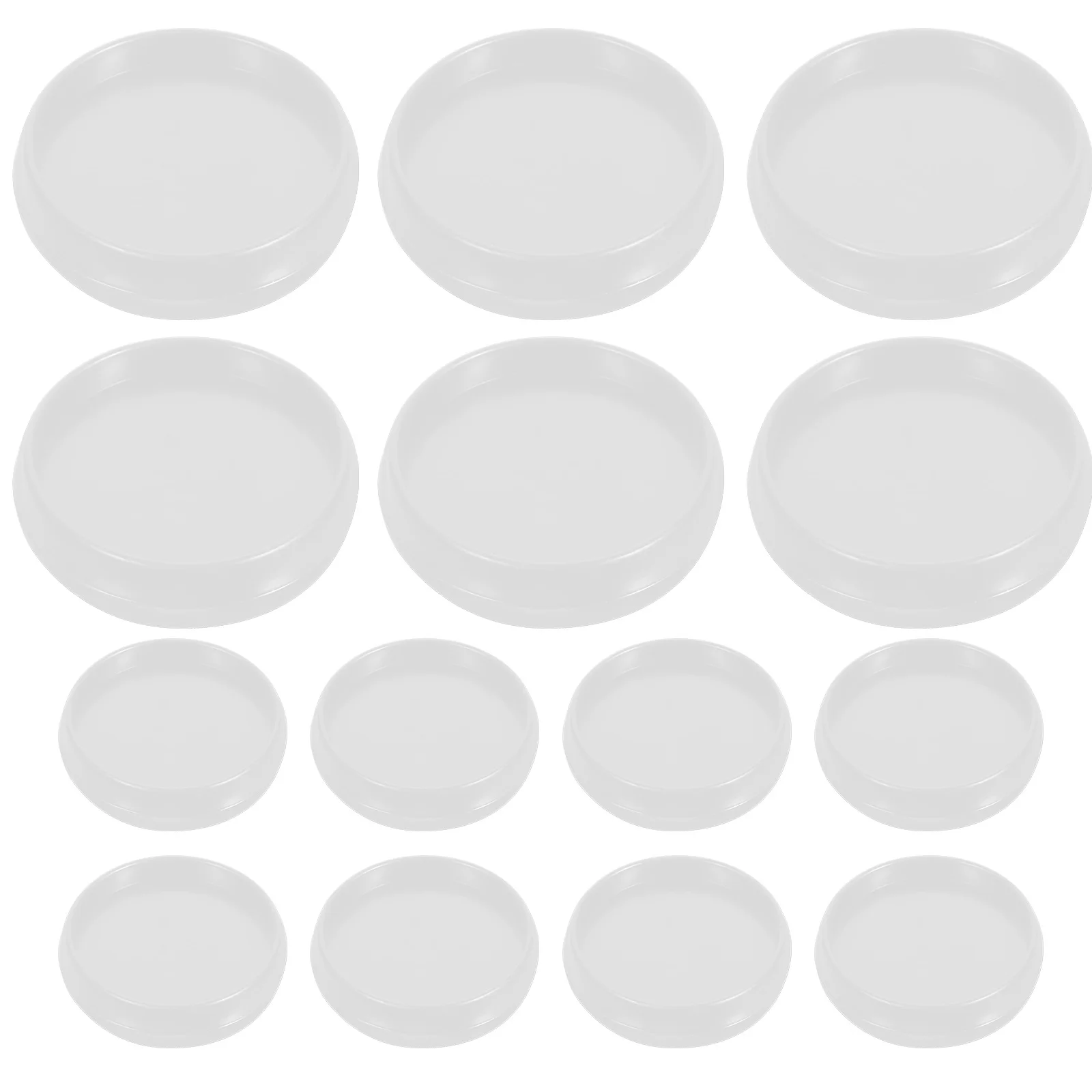 55Pcs Mushroom Snap Album Discs Premium Plastic Small Binding Discs for DIY Scrapbooking Organizing Planners Binder Rings