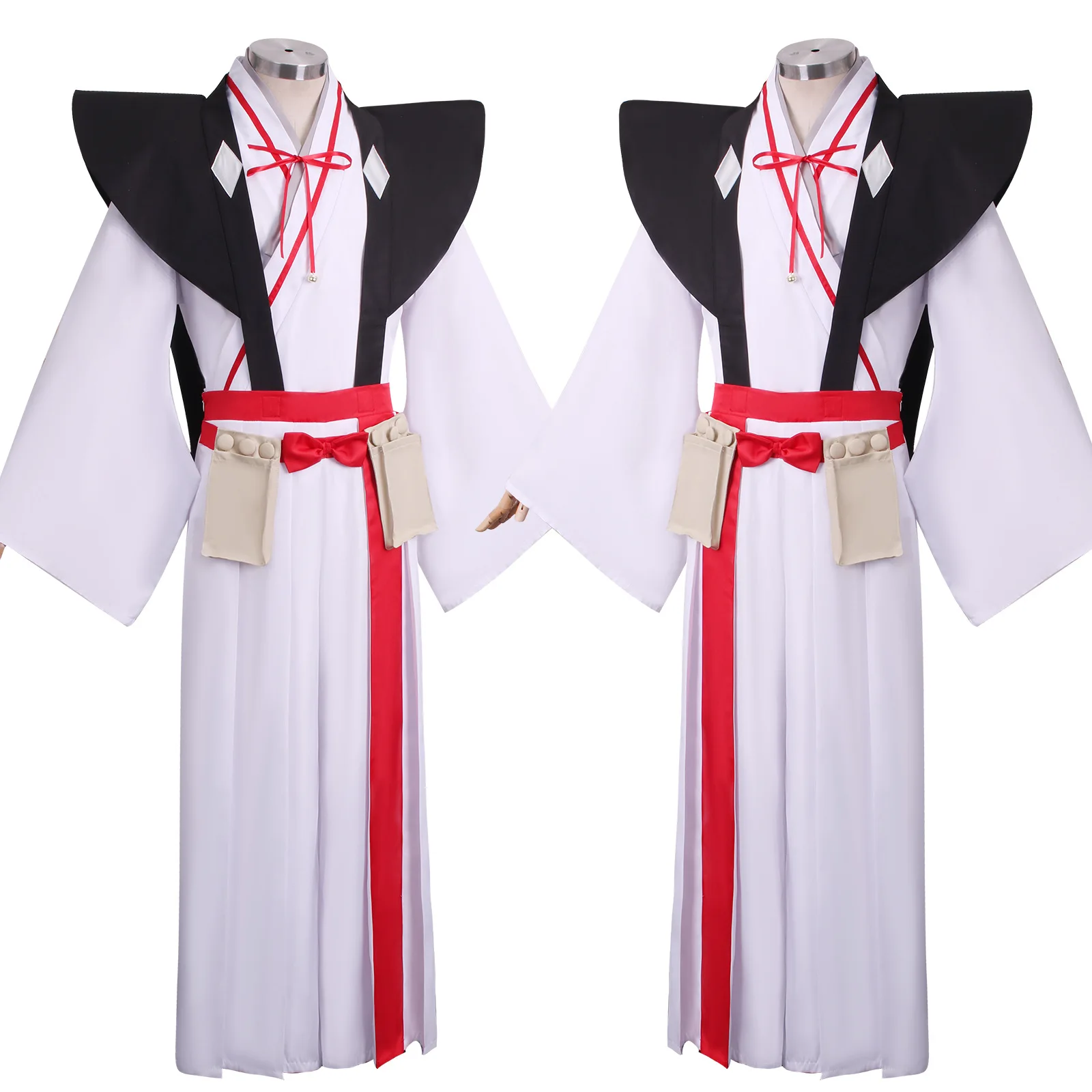 Yamada Asaemon Fuchi Cosplay Costume Anime Jigokuraku Hell's Paradise Wig Socks Bag Uniform Japanese Kimono Yamada Clan