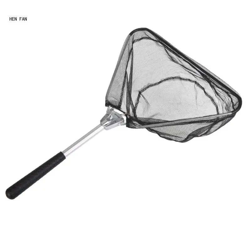 

Aluminum Alloy Frame Foldable Landing Net Light weight Fish Fishing Net M89D