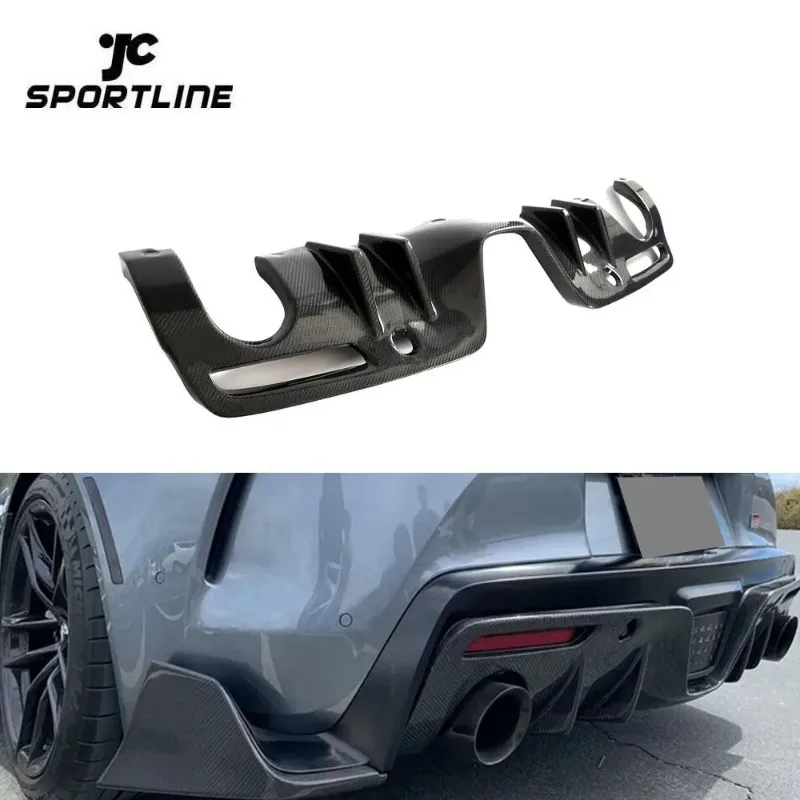

Карбоновый задний диффузор-сплиттер GR A90 Coupe для Toyota Supra A90 2018-2024