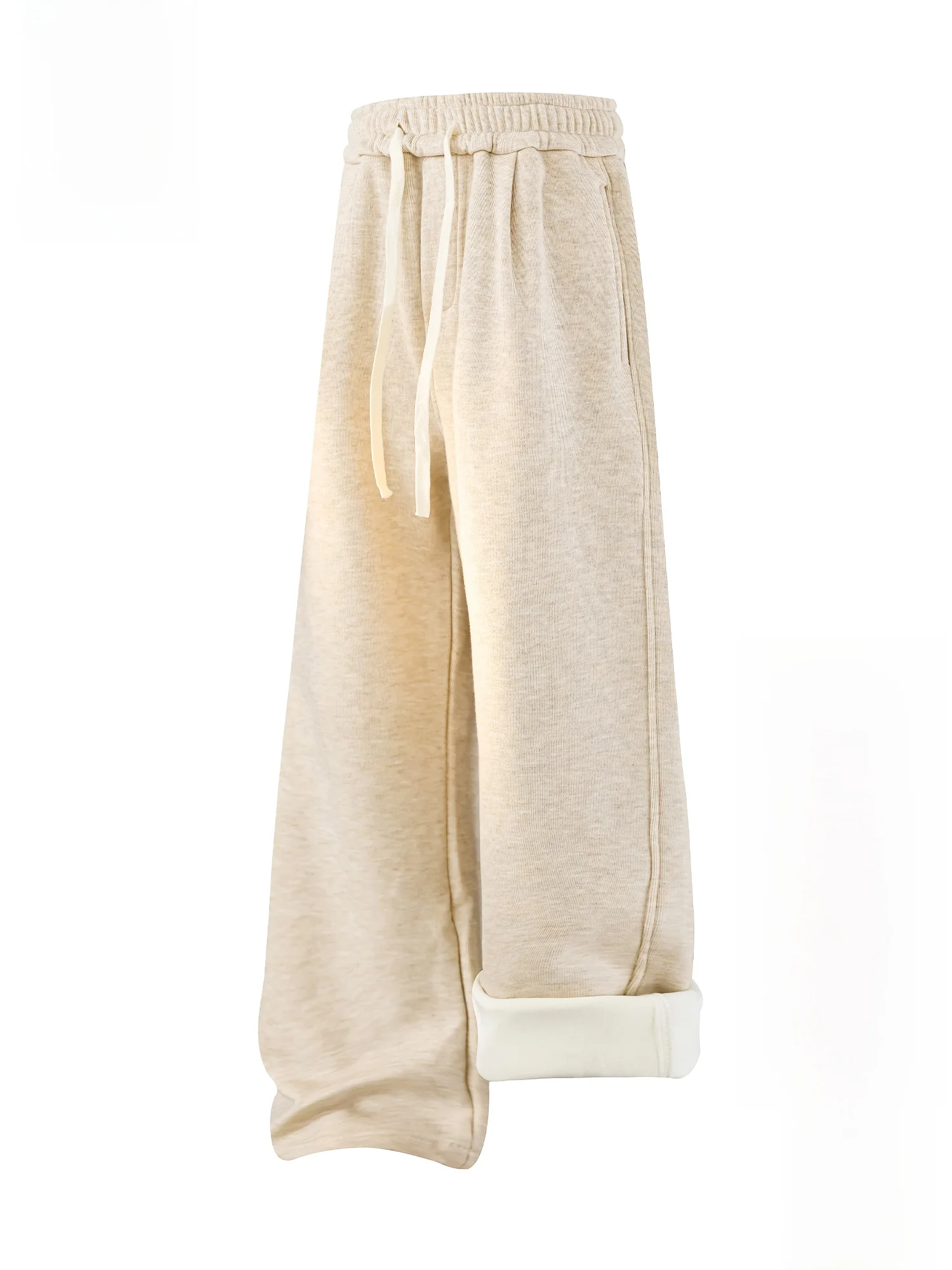 

Мужские повседневные свободные трикотажные брюки PaulFrank на флисовой подкладке, весенние прямые брюки с широкими штанинами, удобные дышащие брюки из полиэстера